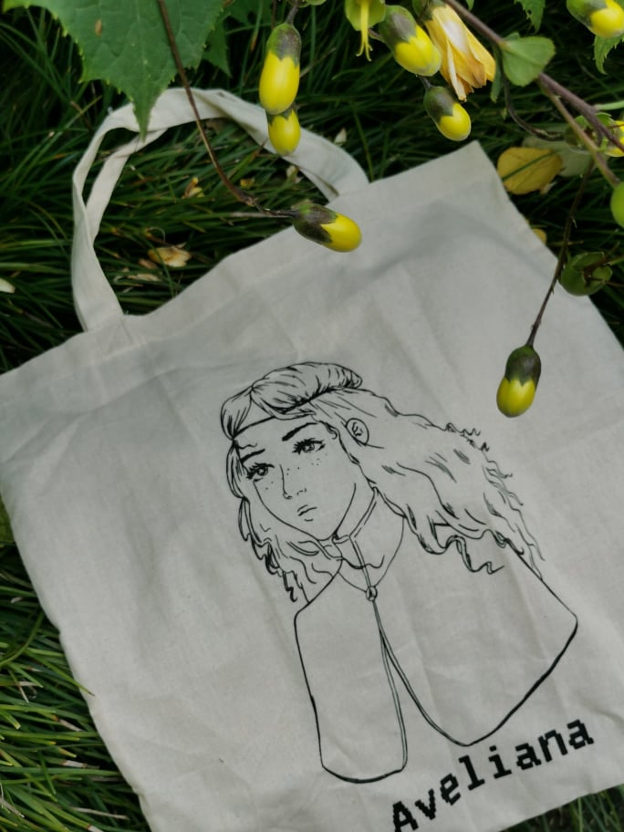 Projet professionnel, illustration pour The French Dev; développeur du jeu vidéo Aveliana, dont l'héroïne s'aventure dans un mode fantasy.